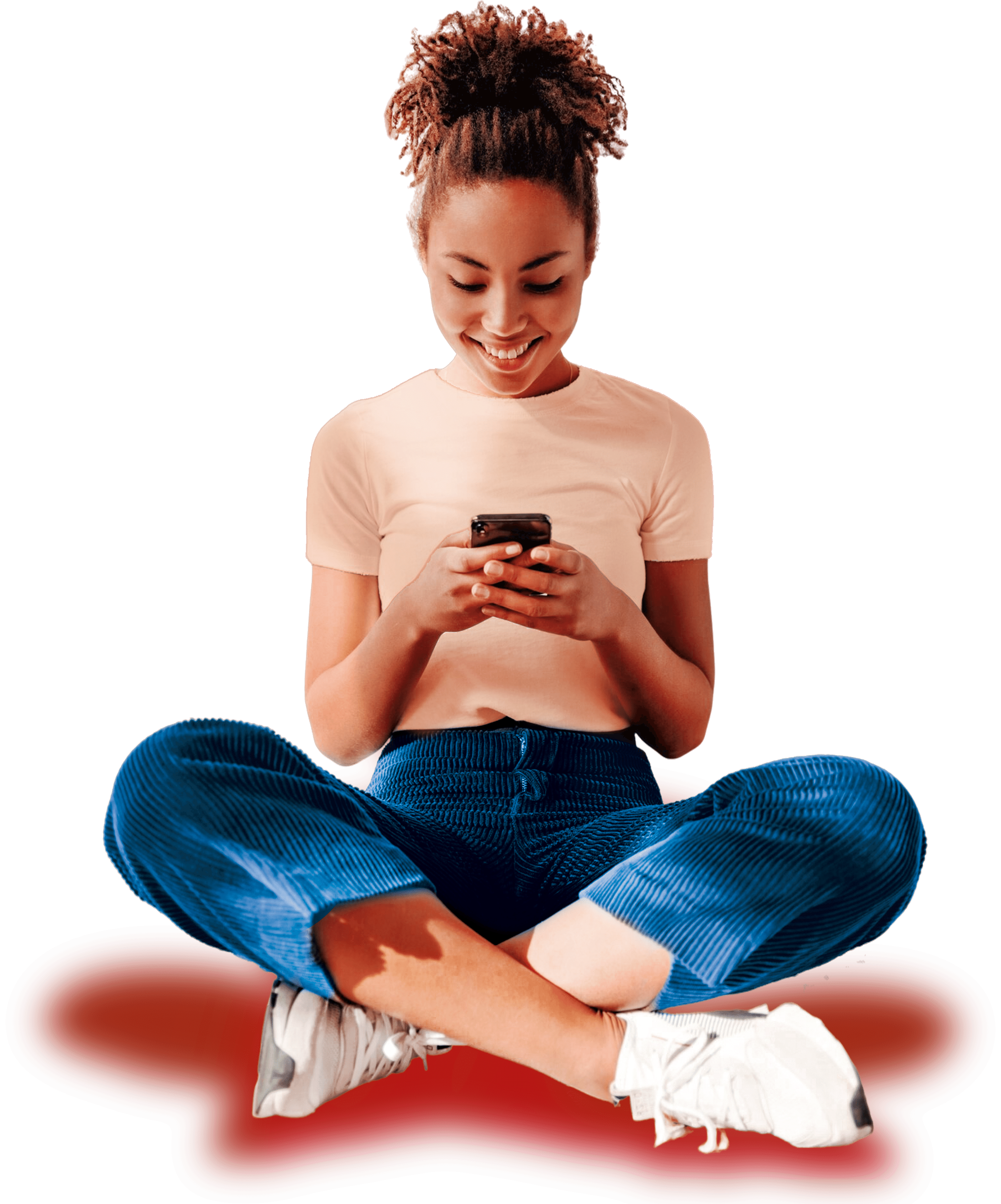 Cliente usando internet